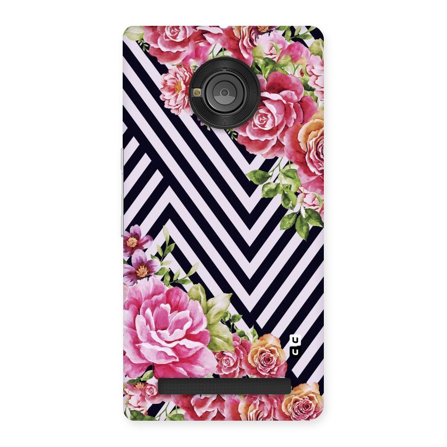Bloom Zig Zag Back Case for Yu Yunique