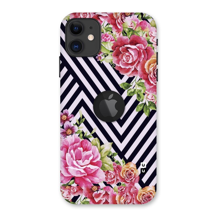 Bloom Zig Zag Back Case for iPhone 11 Logo Cut