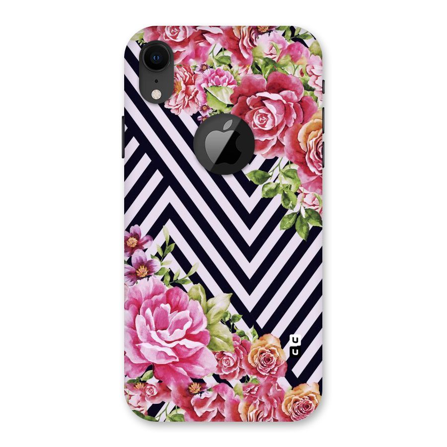Bloom Zig Zag Back Case for iPhone XR Logo Cut