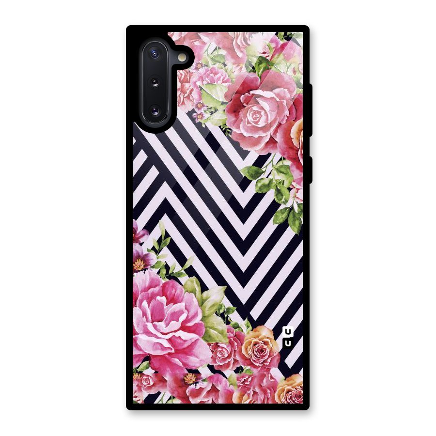 Bloom Zig Zag Glass Back Case for Galaxy Note 10