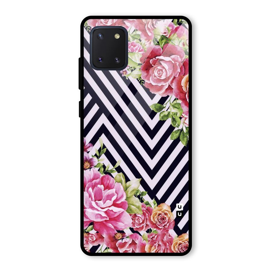 Bloom Zig Zag Glass Back Case for Galaxy Note 10 Lite