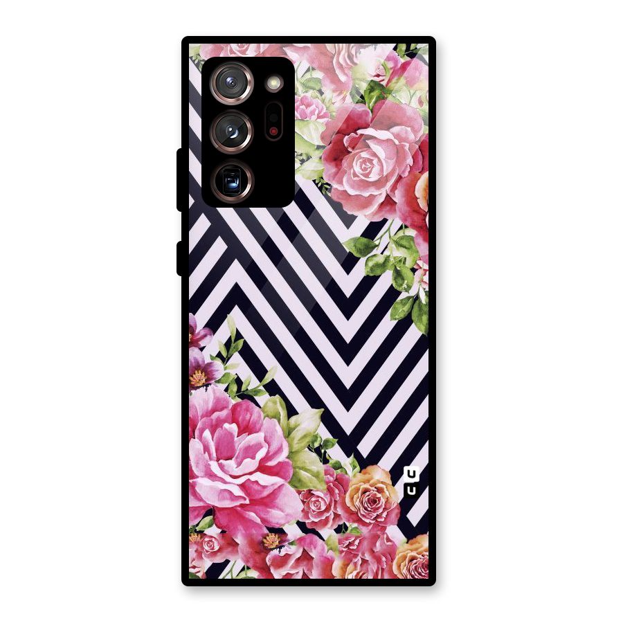 Bloom Zig Zag Glass Back Case for Galaxy Note 20 Ultra