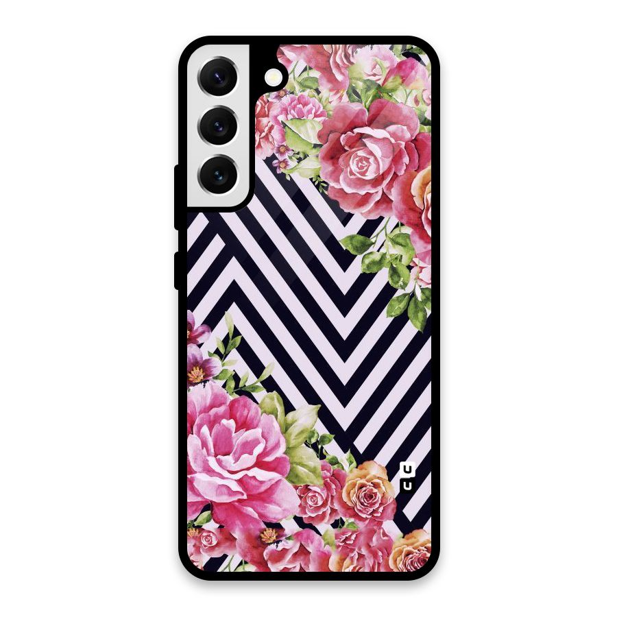 Bloom Zig Zag Glass Back Case for Galaxy S22 Plus 5G