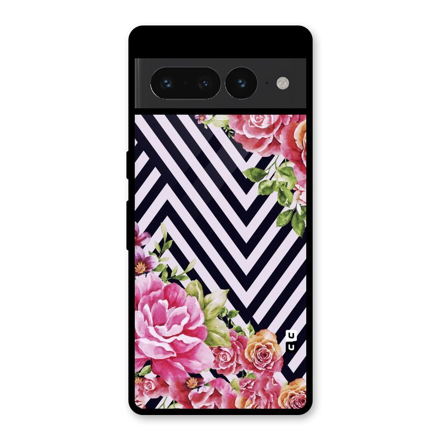 Bloom Zig Zag Glass Back Case for Google Pixel 7 Pro