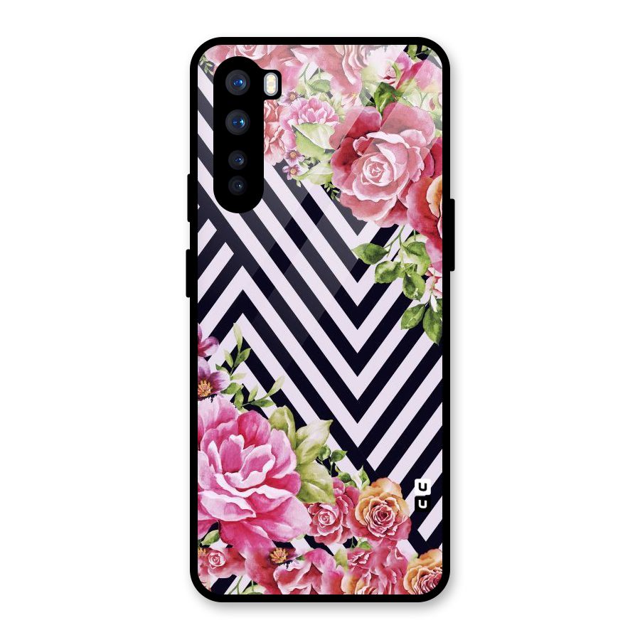 Bloom Zig Zag Glass Back Case for OnePlus Nord