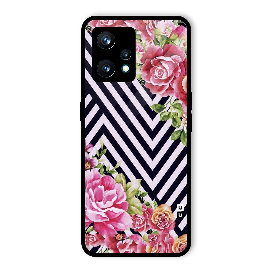 Bloom Zig Zag Glass Back Case for Realme 9 Pro Plus 5G