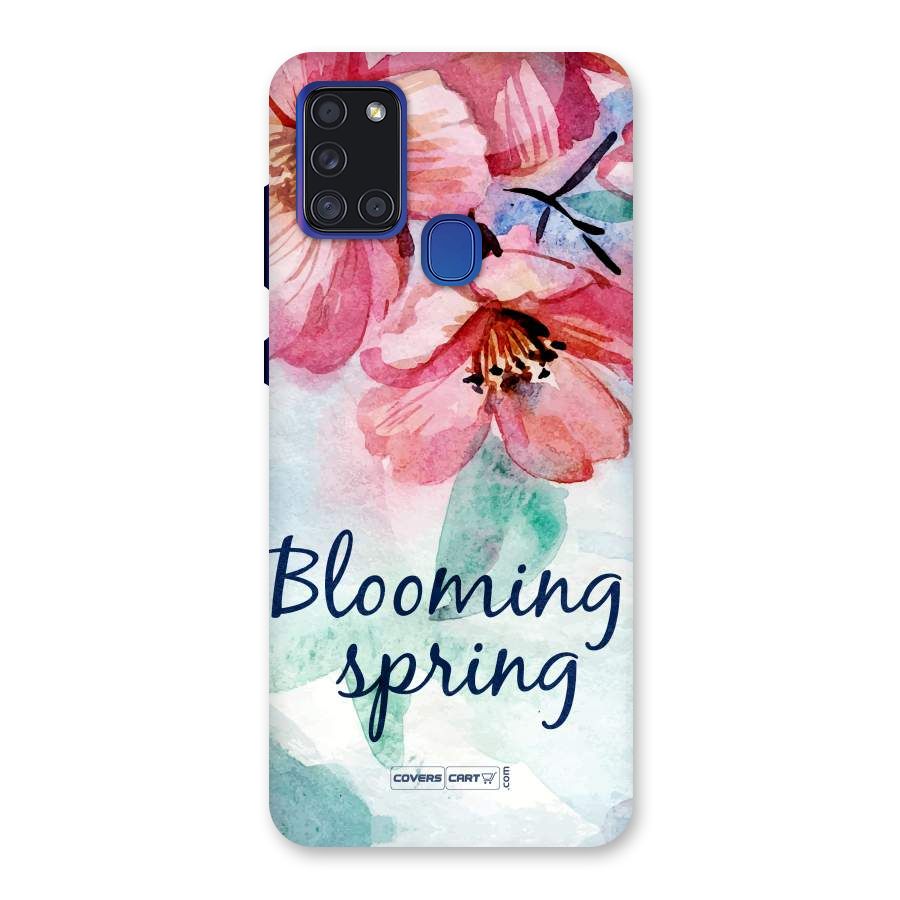 Blooming Spring Back Case for Galaxy A21s