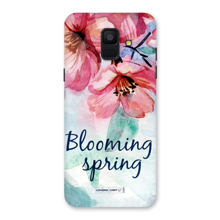 Blooming Spring Back Case for Galaxy A6 (2018)