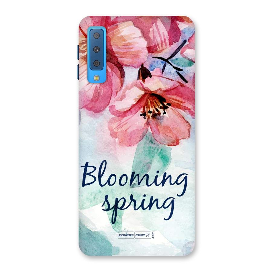 Blooming Spring Back Case for Galaxy A7 (2018)