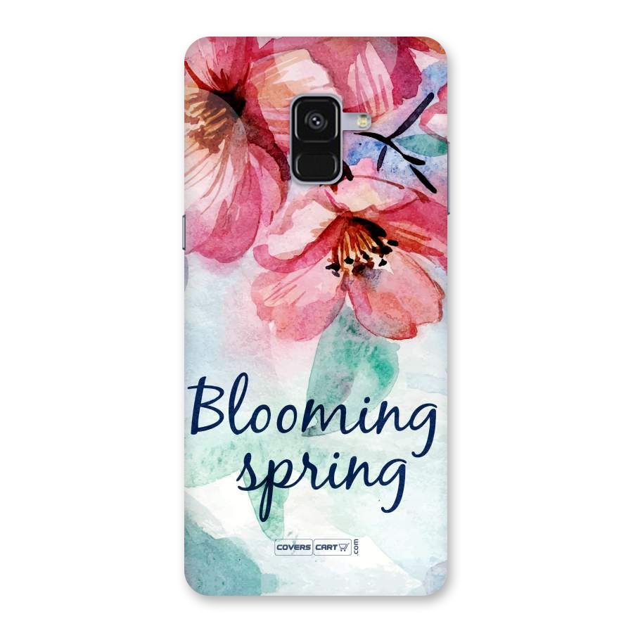 Blooming Spring Back Case for Galaxy A8 Plus