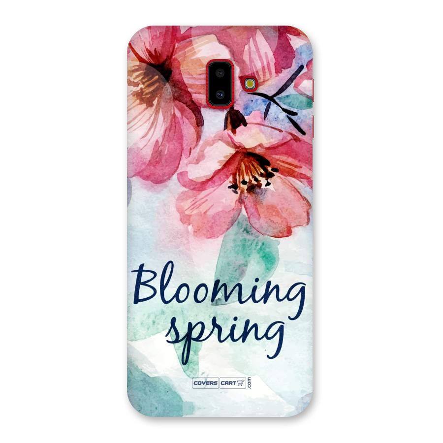 Blooming Spring Back Case for Galaxy J6 Plus
