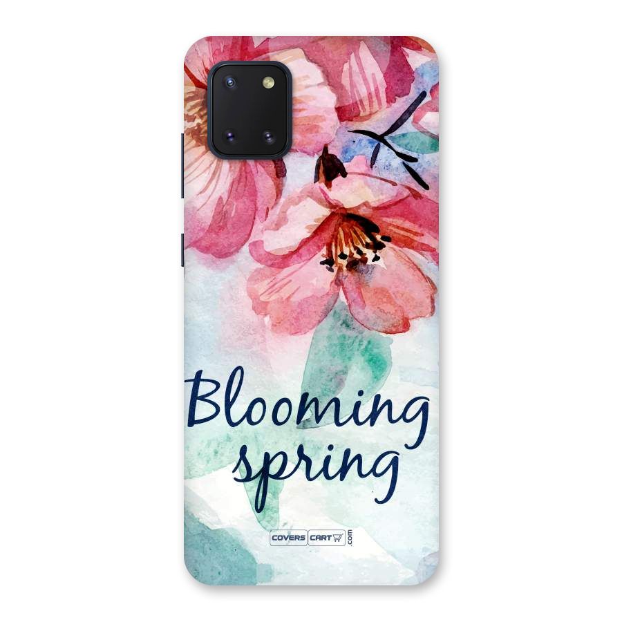 Blooming Spring Back Case for Galaxy Note 10 Lite