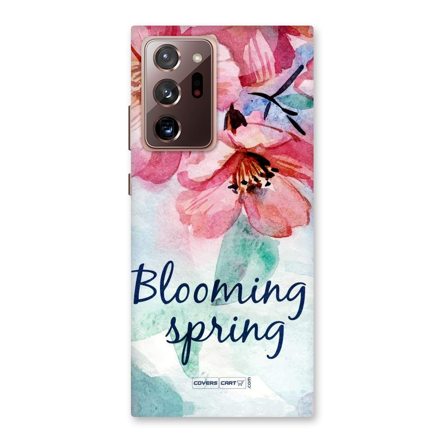 Blooming Spring Back Case for Galaxy Note 20 Ultra