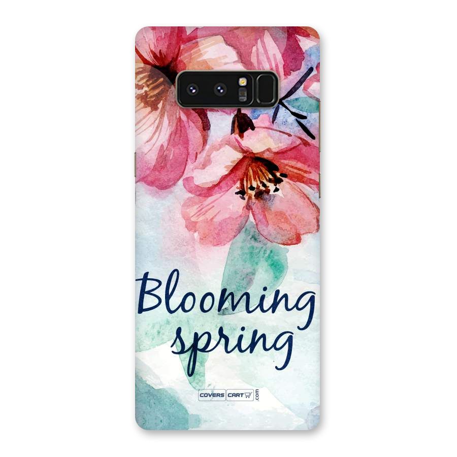 Blooming Spring Back Case for Galaxy Note 8