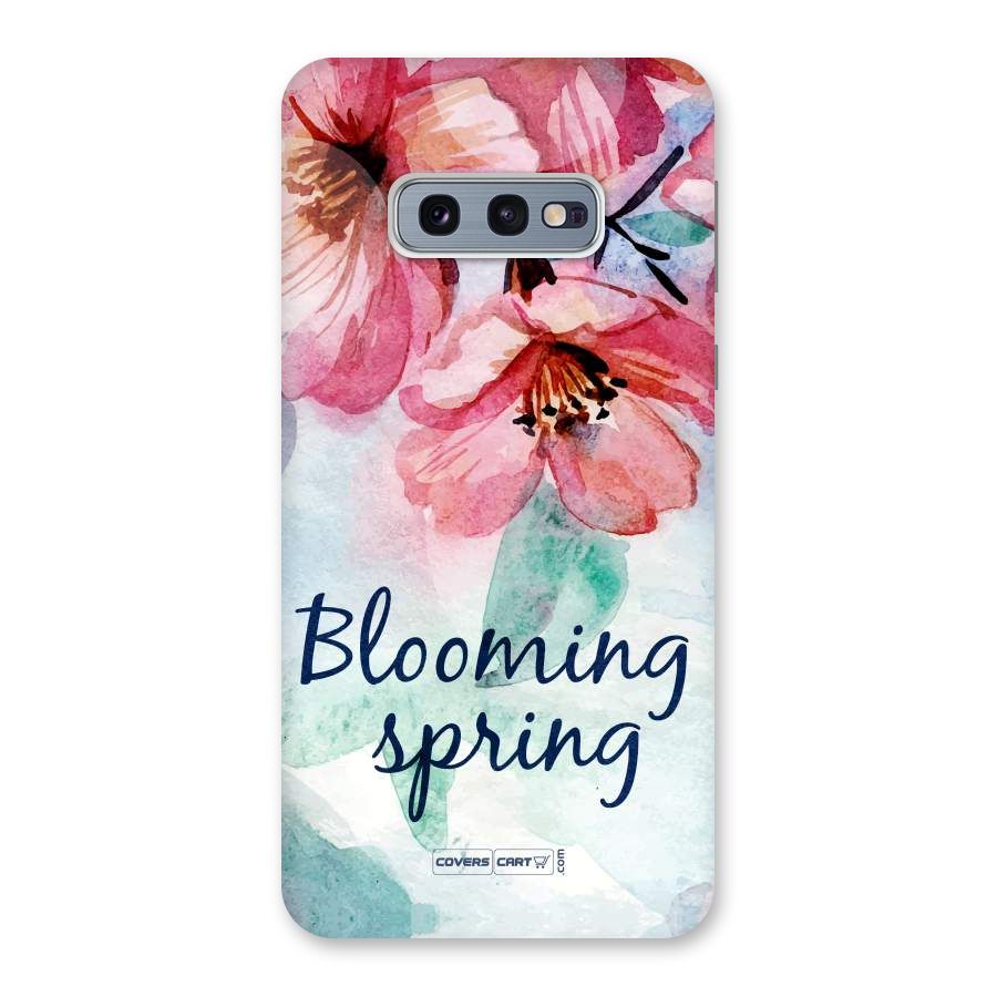 Blooming Spring Back Case for Galaxy S10e