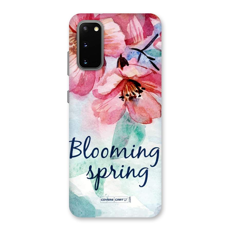 Blooming Spring Back Case for Galaxy S20
