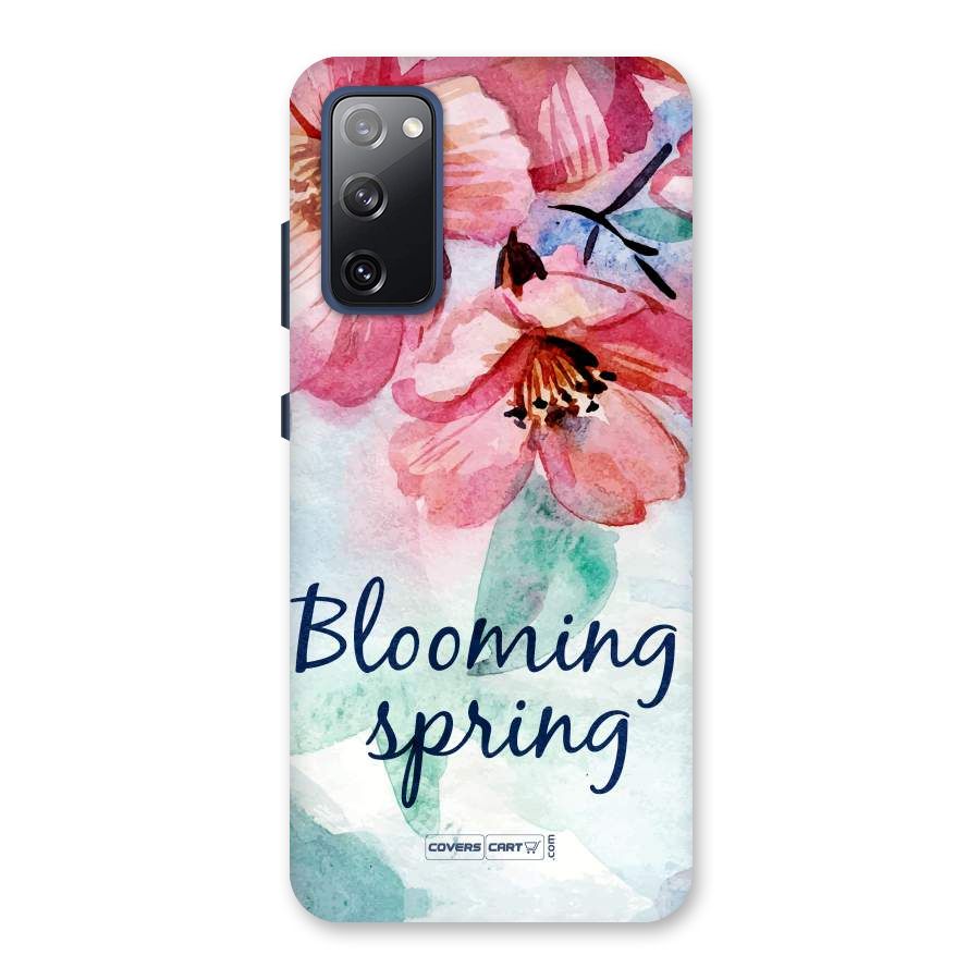 Blooming Spring Back Case for Galaxy S20 FE