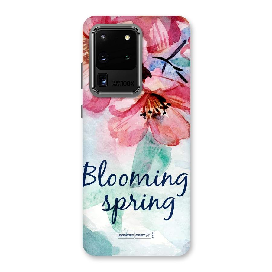 Blooming Spring Back Case for Galaxy S20 Ultra