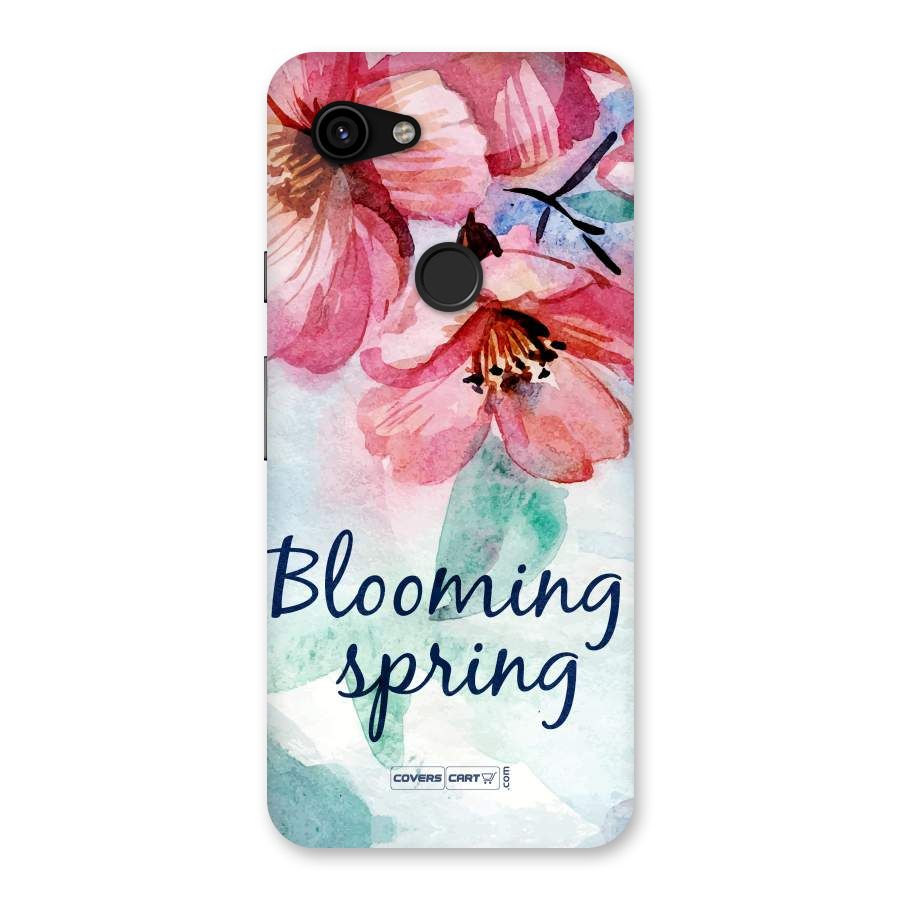 Blooming Spring Back Case for Google Pixel 3a