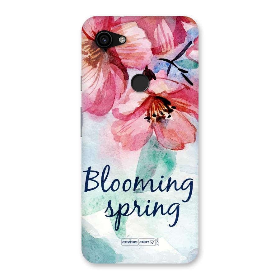Blooming Spring Back Case for Google Pixel 3a XL