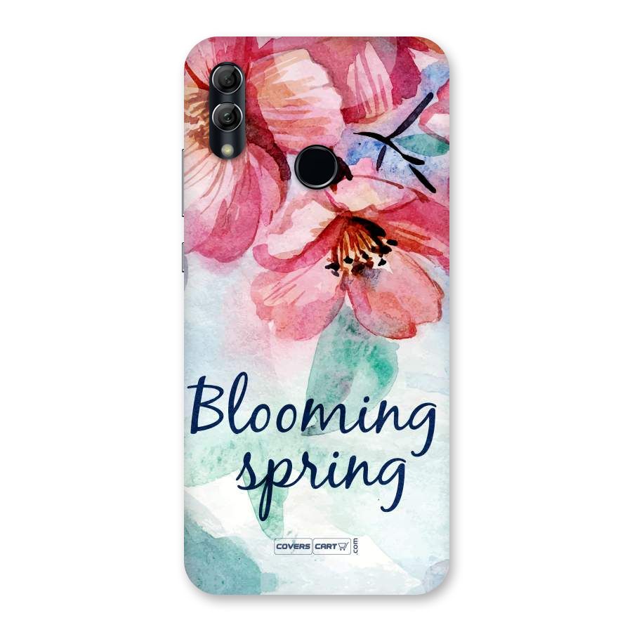 Blooming Spring Back Case for Honor 10 Lite