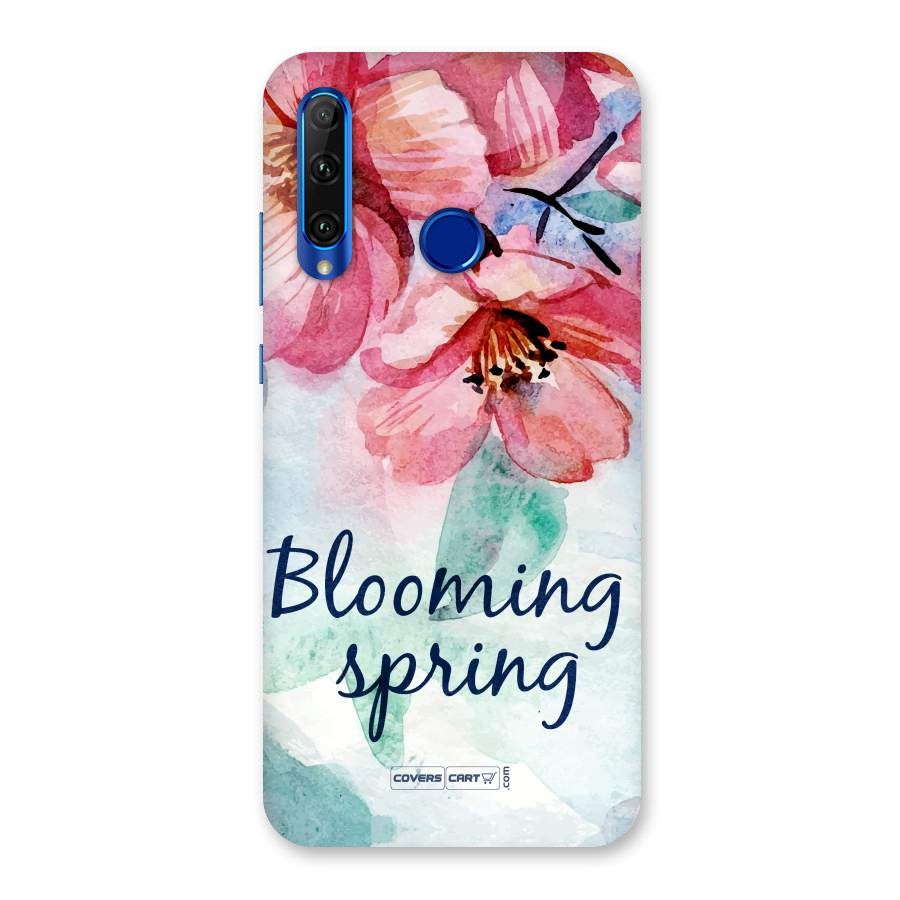Blooming Spring Back Case for Honor 20i