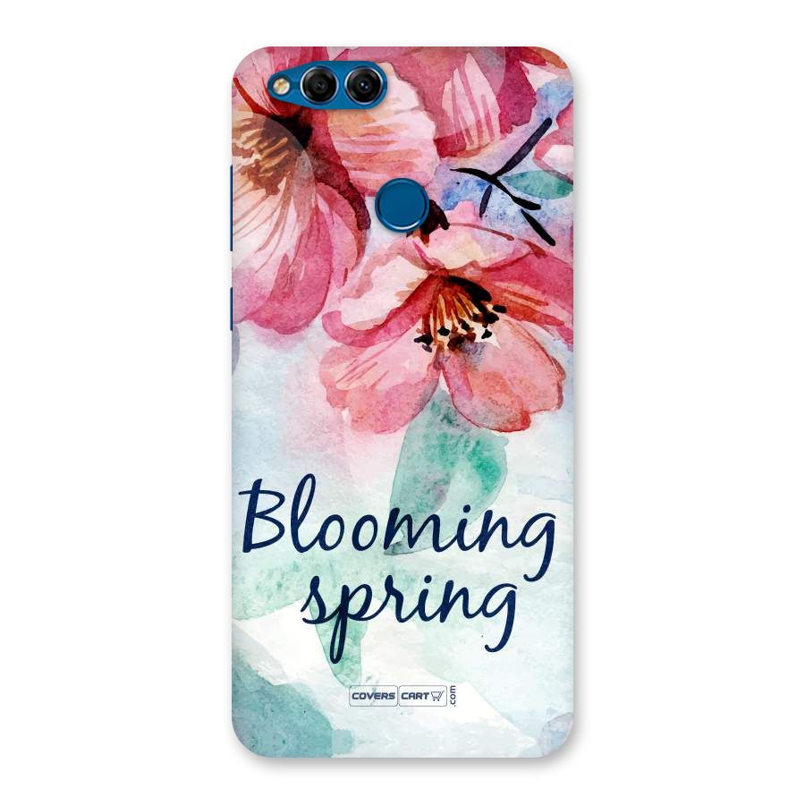 Blooming Spring Back Case for Honor 7X