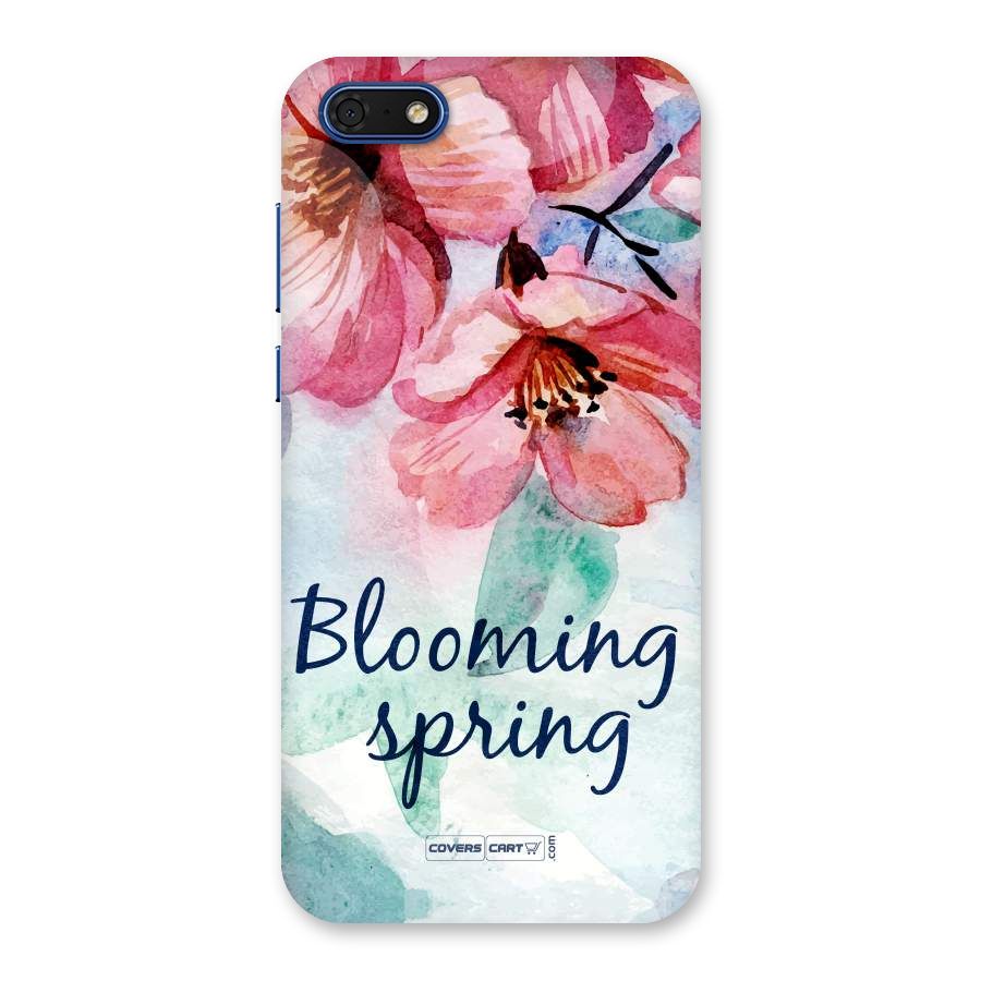 Blooming Spring Back Case for Honor 7s