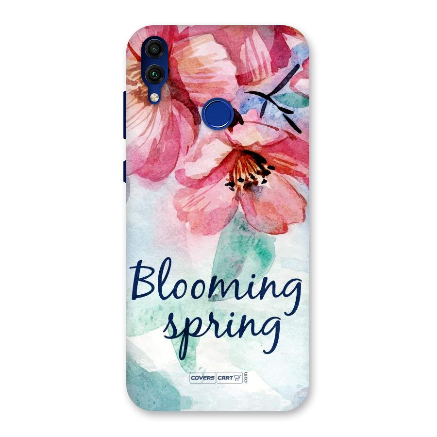 Blooming Spring Back Case for Honor 8C