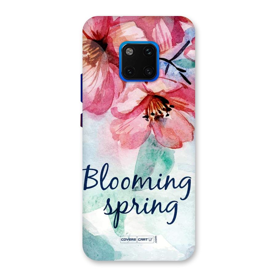 Blooming Spring Back Case for Huawei Mate 20 Pro