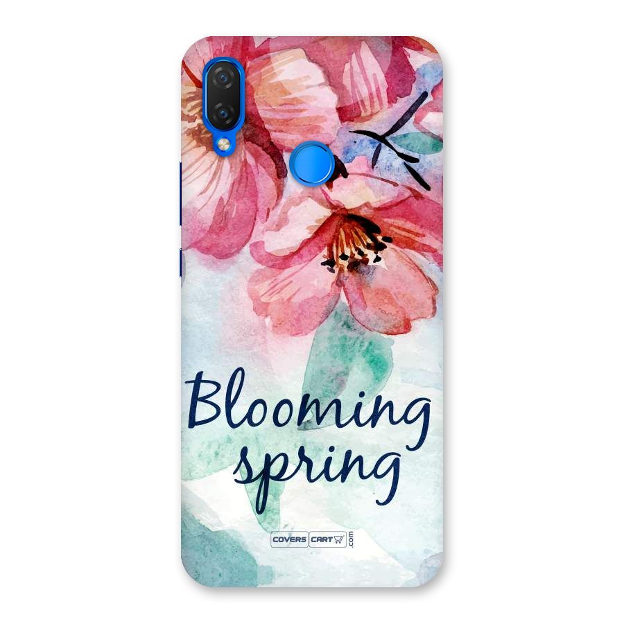 Blooming Spring Back Case for Huawei P Smart+