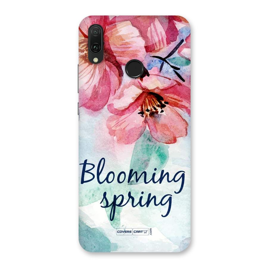 Blooming Spring Back Case for Huawei Y9 (2019)