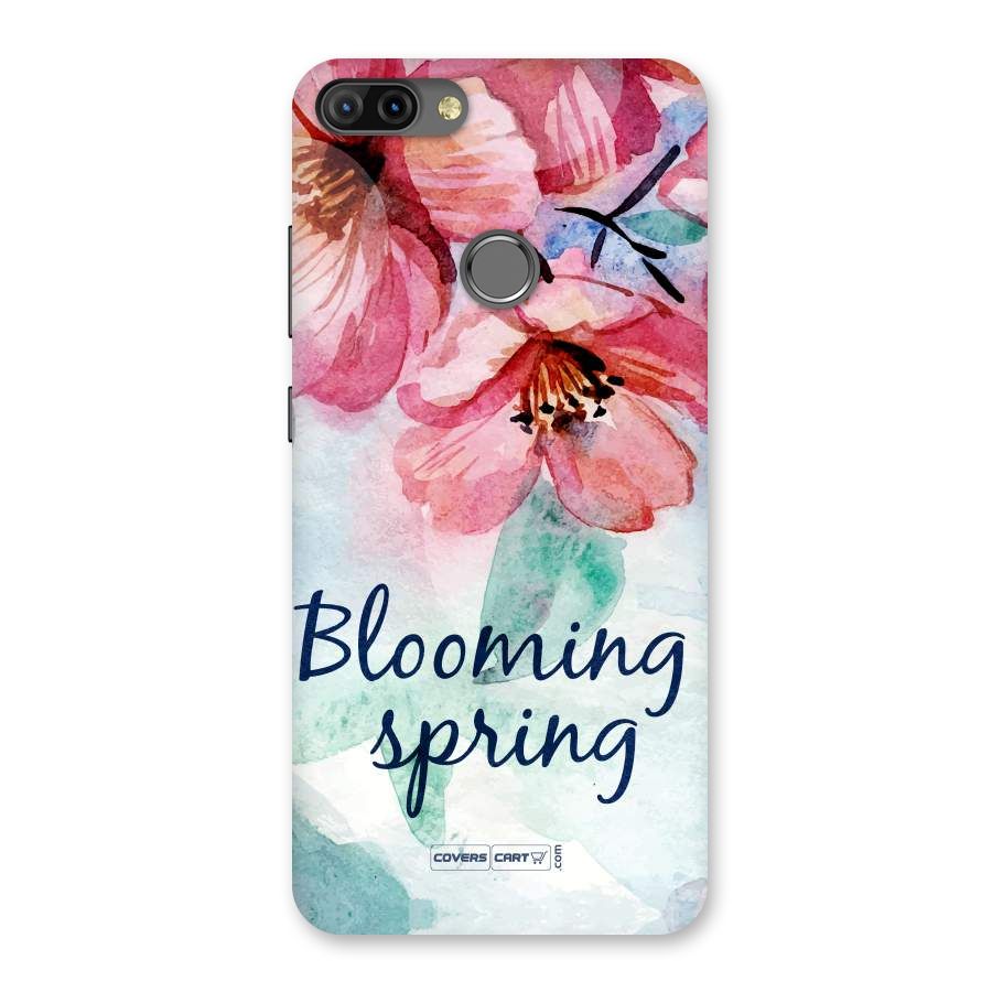 Blooming Spring Back Case for Infinix Hot 6 Pro