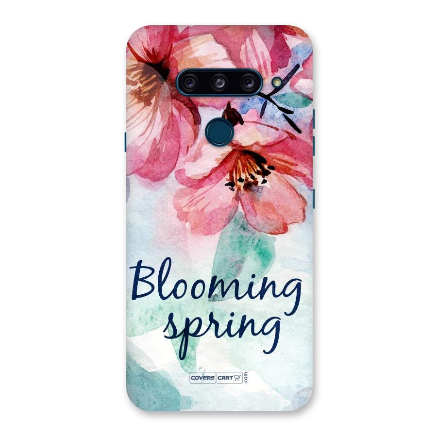 Blooming Spring Back Case for LG  V40 ThinQ