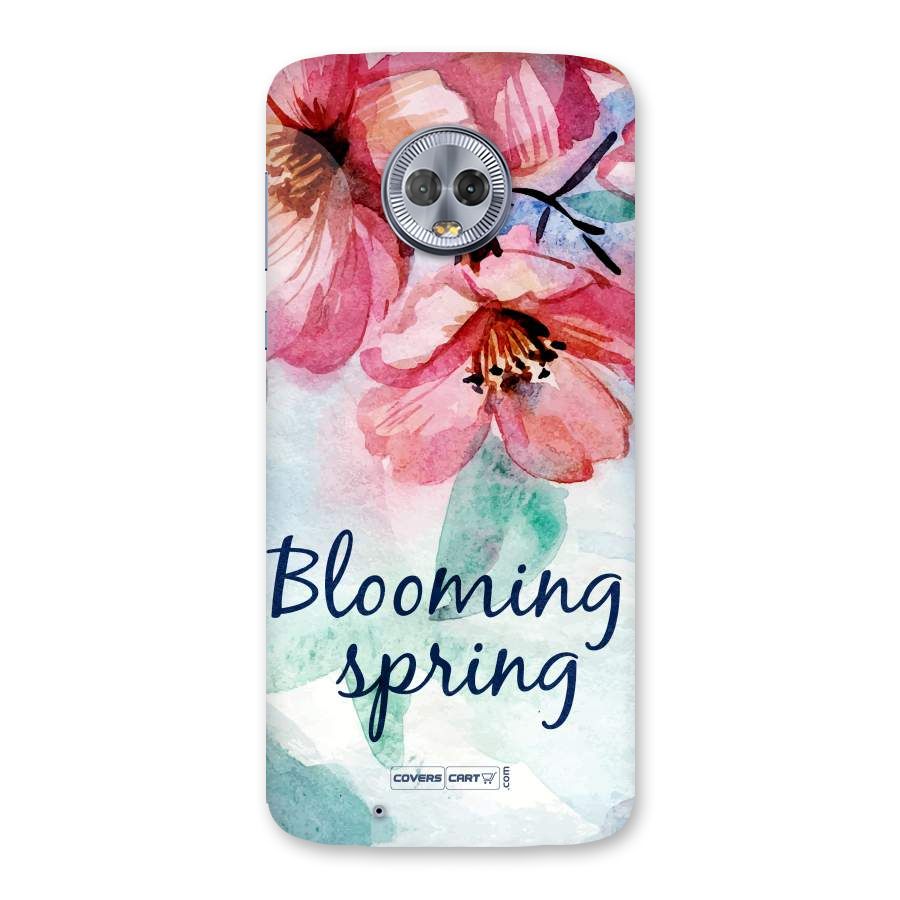 Blooming Spring Back Case for Moto G6