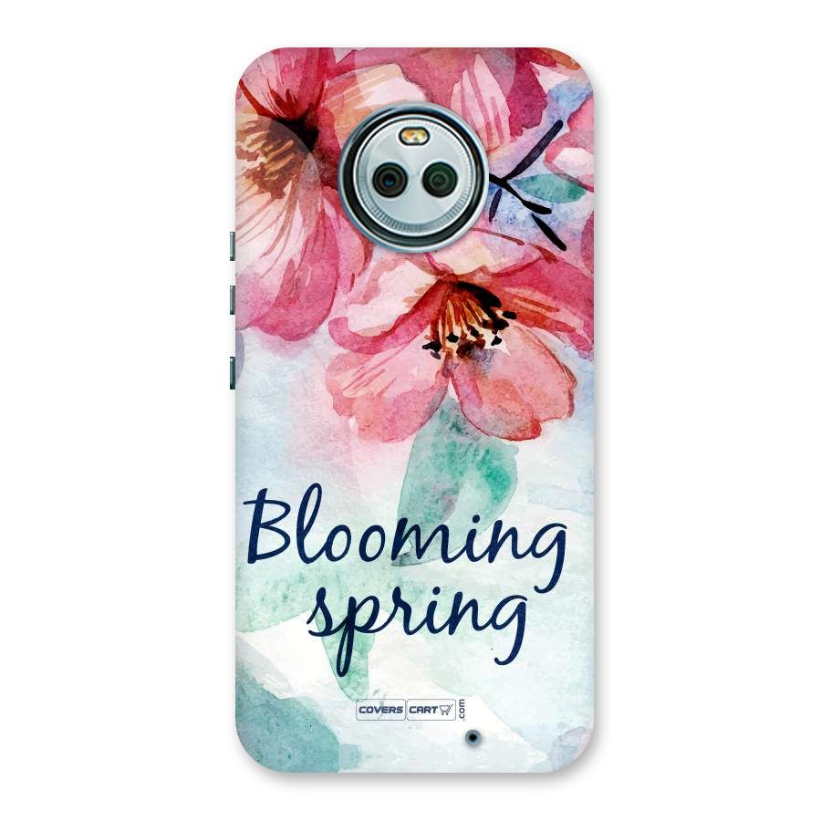 Blooming Spring Back Case for Moto X4
