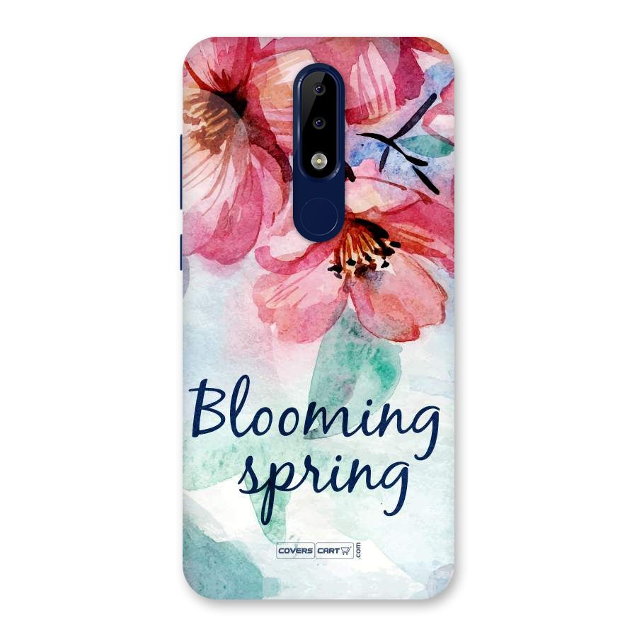 Blooming Spring Back Case for Nokia 5.1 Plus