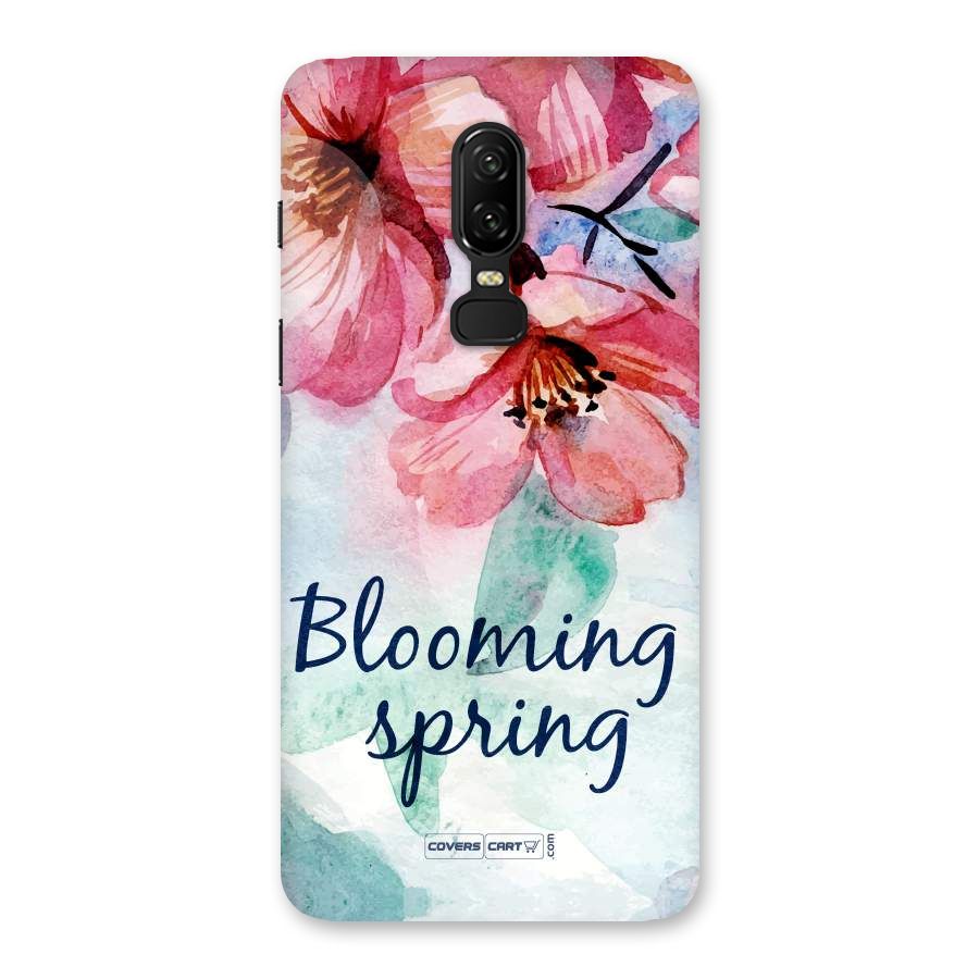 Blooming Spring Back Case for OnePlus 6