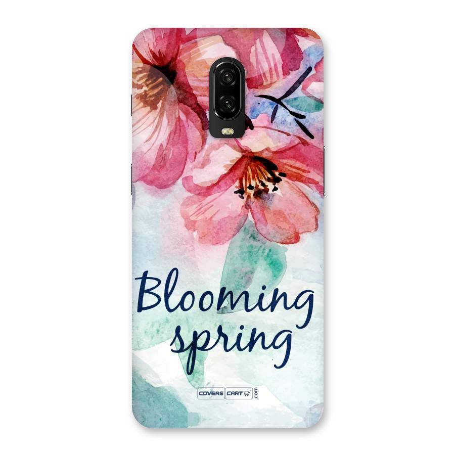 Blooming Spring Back Case for OnePlus 6T