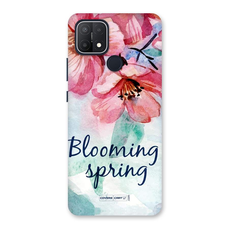 Blooming Spring Back Case for Oppo A15