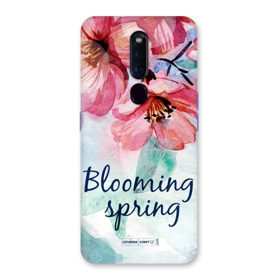 Blooming Spring Back Case for Oppo F11 Pro
