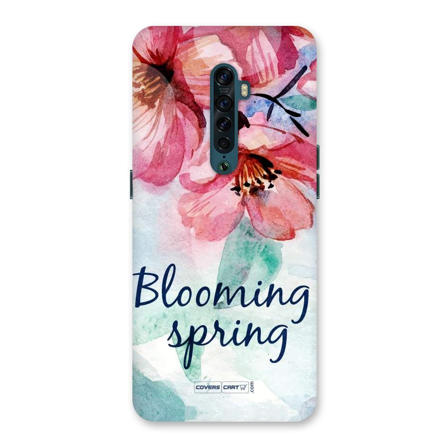 Blooming Spring Back Case for Oppo Reno2