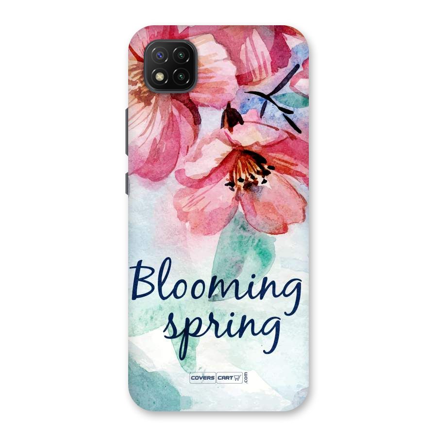 Blooming Spring Back Case for Poco C3