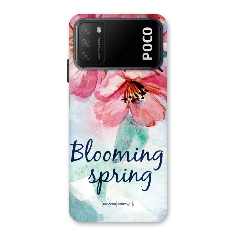Blooming Spring Back Case for Poco M3