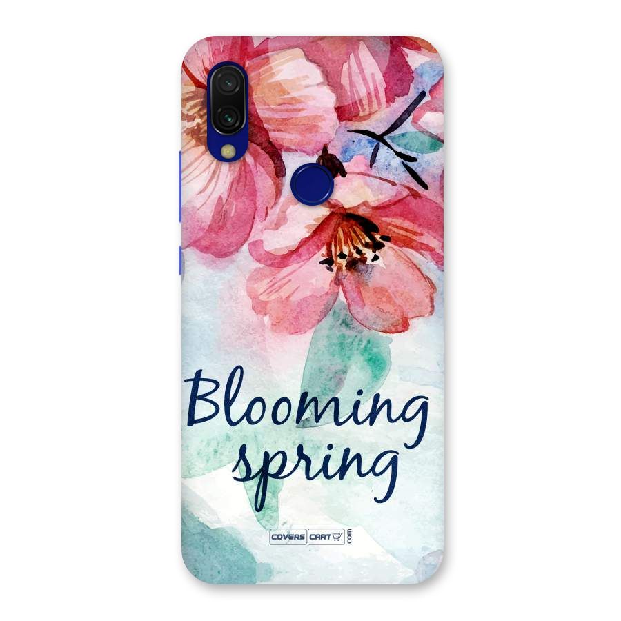 Blooming Spring Back Case for Redmi 7