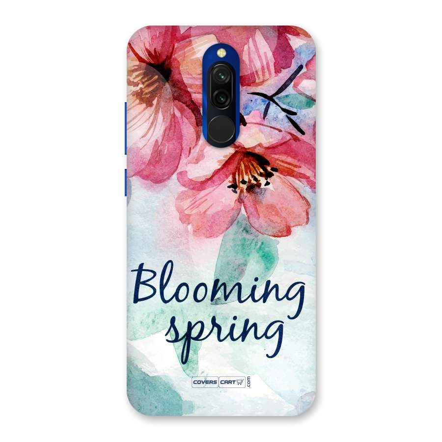 Blooming Spring Back Case for Redmi 8