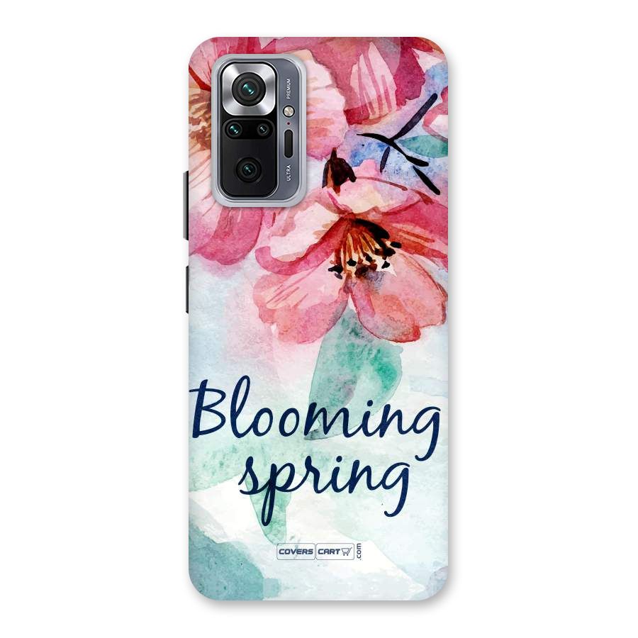 Blooming Spring Back Case for Redmi Note 10 Pro Max