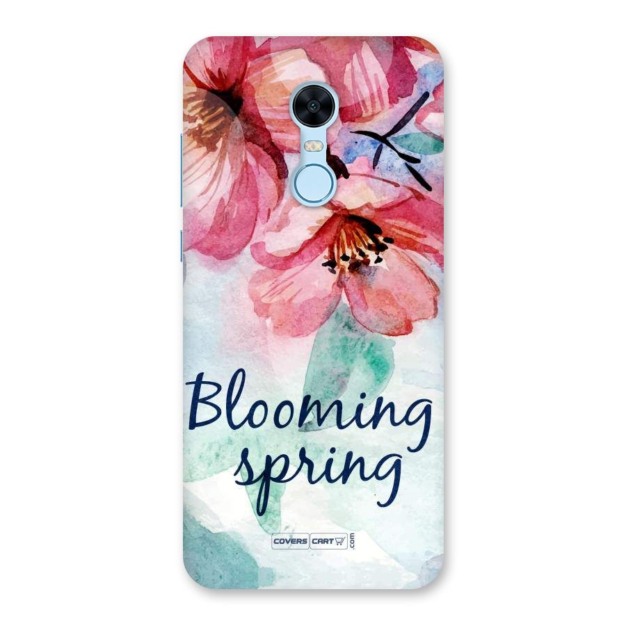 Blooming Spring Back Case for Redmi Note 5