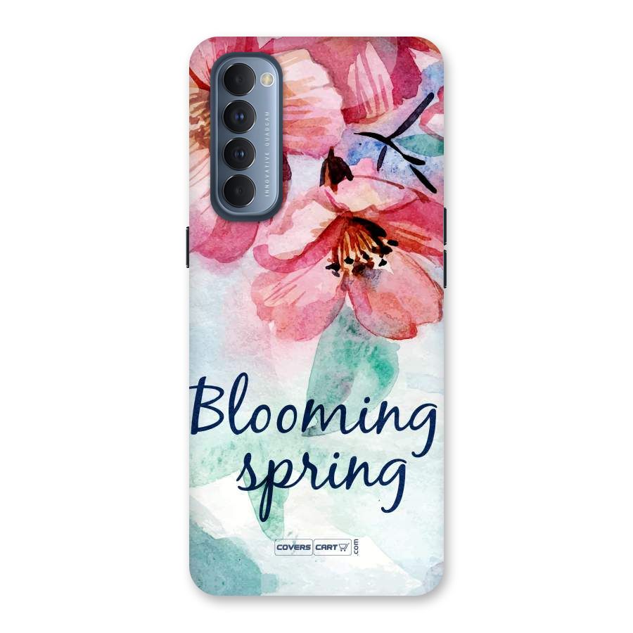 Blooming Spring Back Case for Reno4 Pro