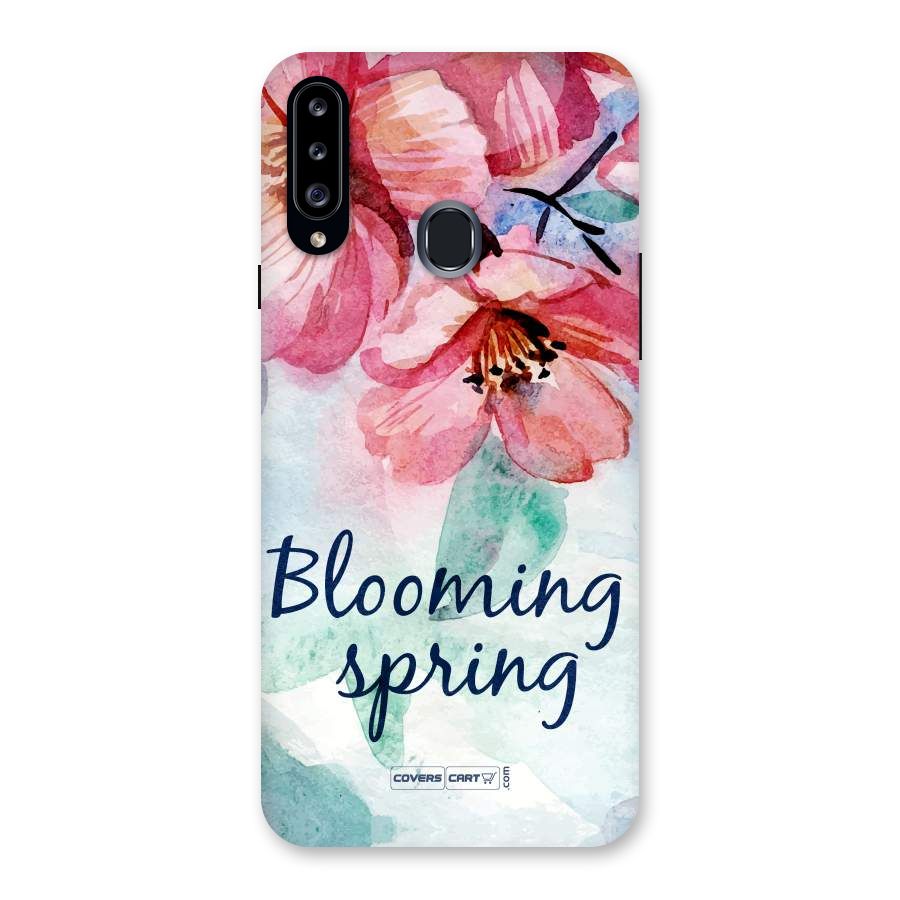 Blooming Spring Back Case for Samsung Galaxy A20s